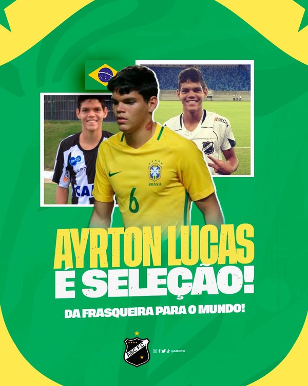 Ayrton Lucas desembarca no Rio e comemora acerto com o Flamengo