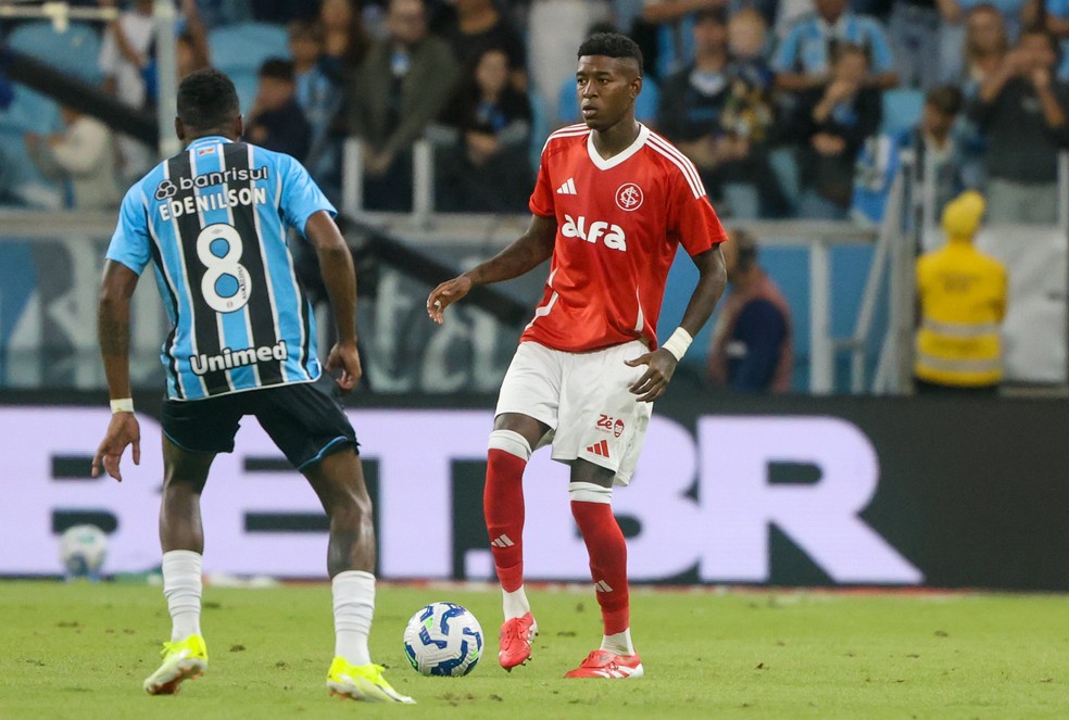 Grêmio x Internacional - Arena do Grêmio - Vitão e Edenílson — Foto: Flickr - Internacional