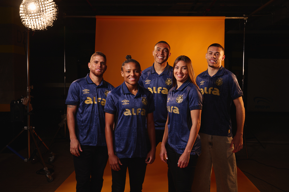 Camisa Gr&ecirc;mio 2025 Third vista frontal