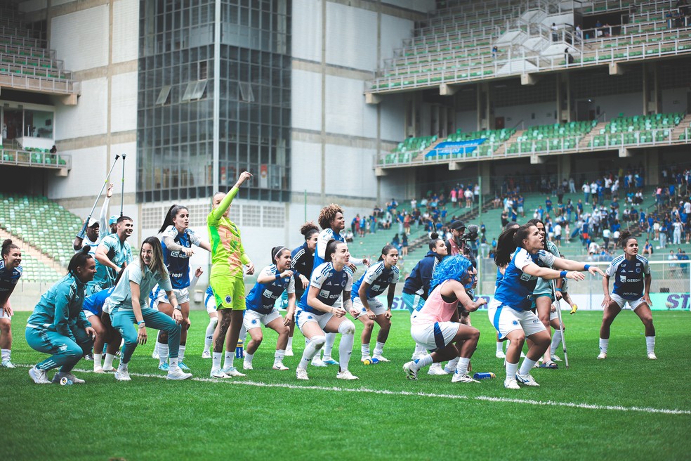 Cruzeiro elimina Palmeiras no Brasileiro Feminino — Foto: Gustavo Martins/Cruzeiro
