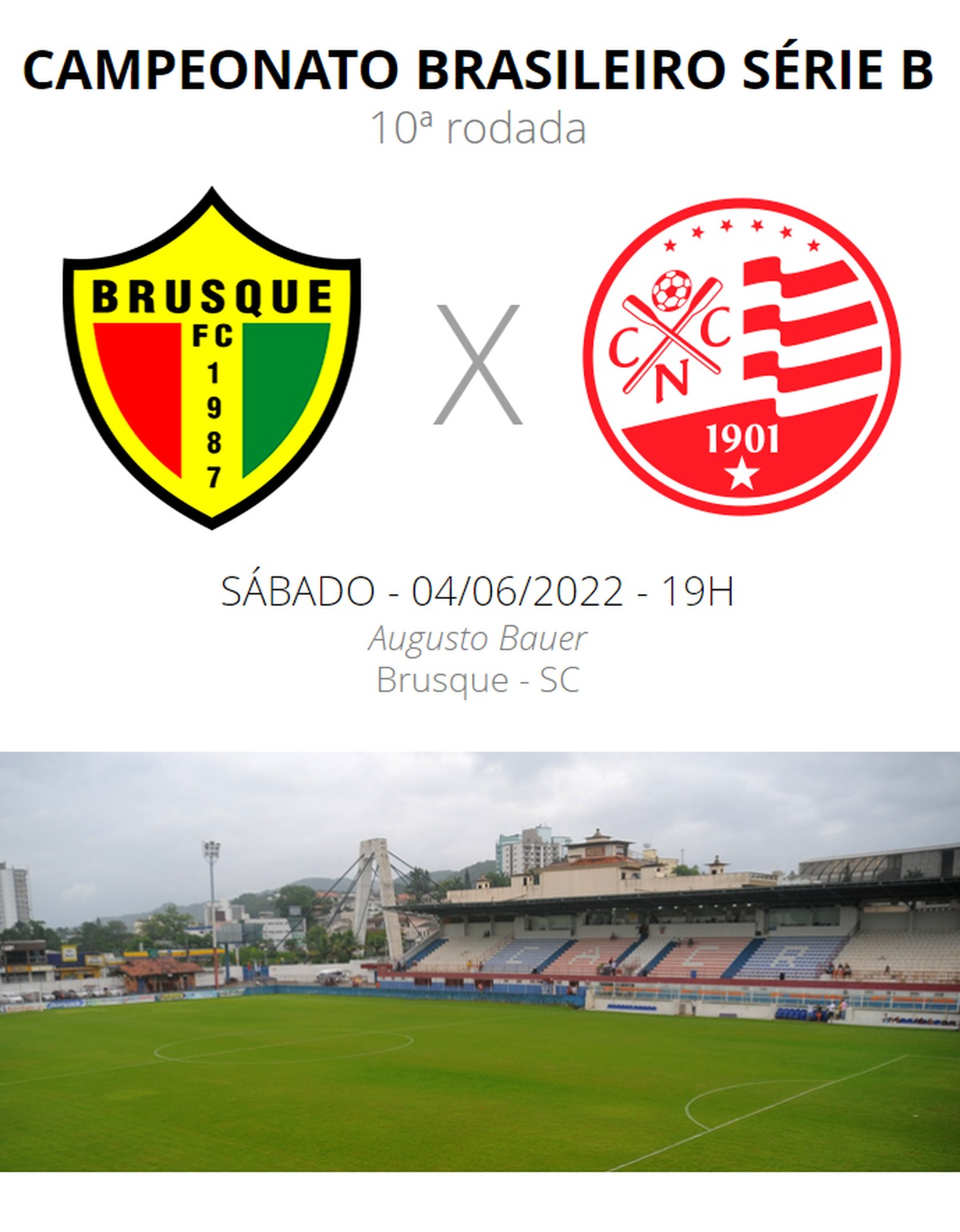Brusque x Náutico: veja onde assistir, desfalques, escalações e ...