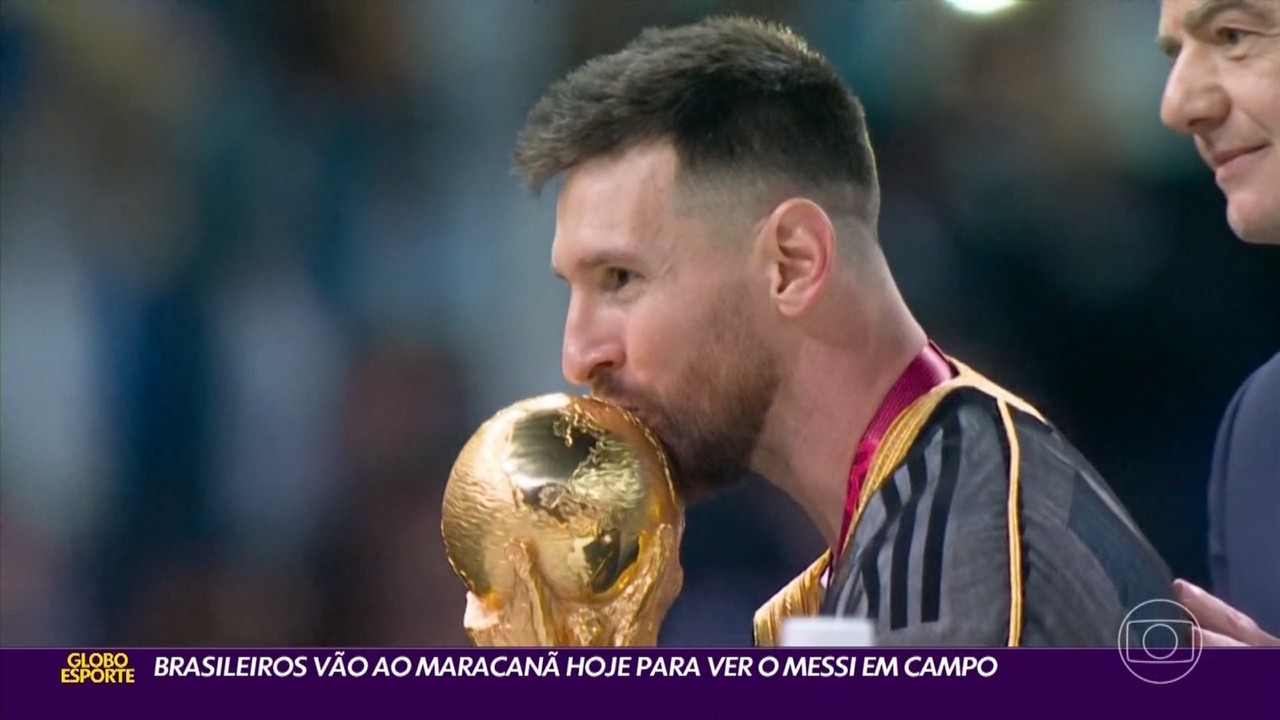 Seleção brasileira recebe Argentina, de Messi, em clássico no Maracanã