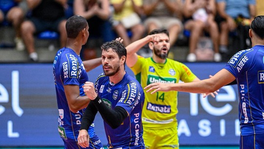 Bruninho dá show nos aces, e Campinas vai à semi da Copa Brasil com virada sobre o Sesi