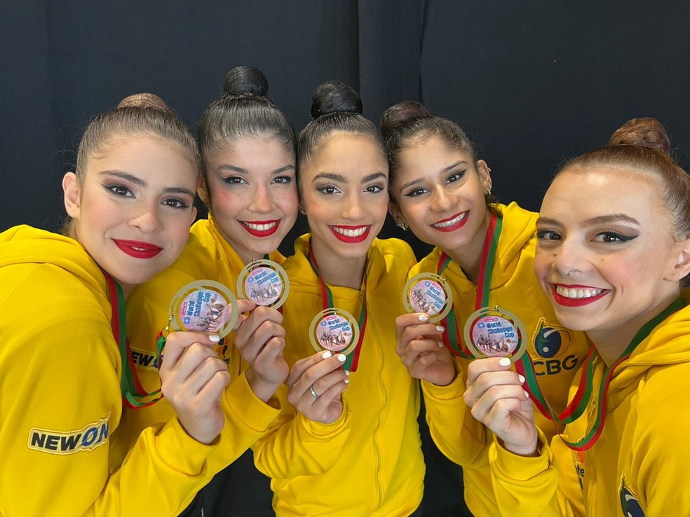 Brasil conquista quinto lugar histórico no Mundial de Ginástica Rítmica