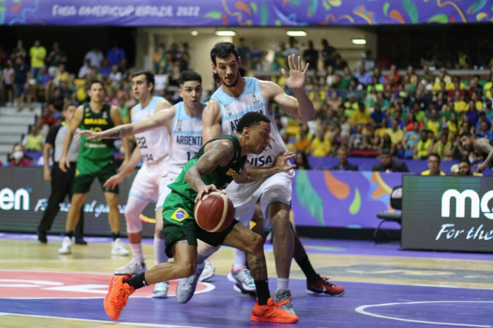 Argentina elimina Brasil no basquete durante as Olimpíadas
