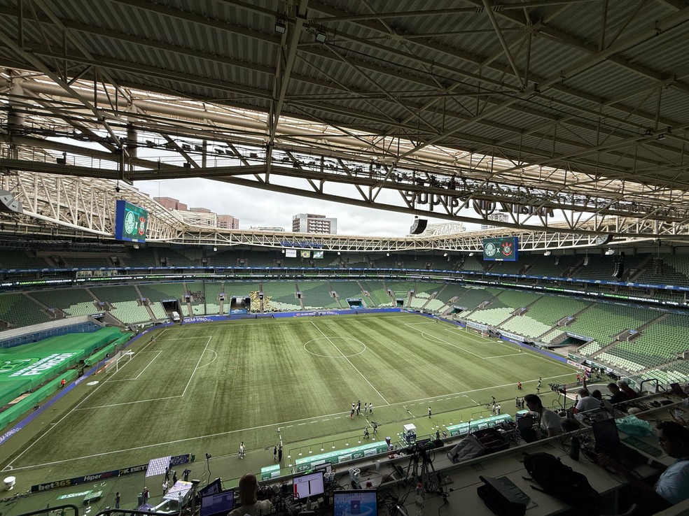 Palmeiras x Corinthians, Allianz Parque — Foto: Emilio Botta