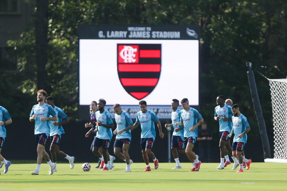 NOVO LOCAL: Flamengo encerra preparação na Universidade de Stockton antes de viagem para Orlando