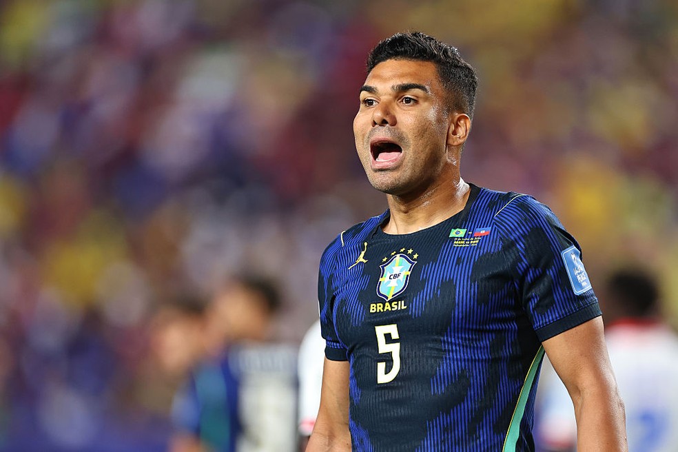 Casemiro em ação na Copa