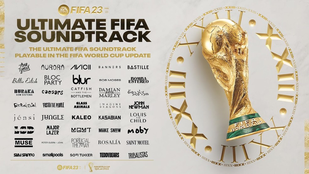 FIFA 23 receberá música brasileira escolhida entre melhores da história, fifa