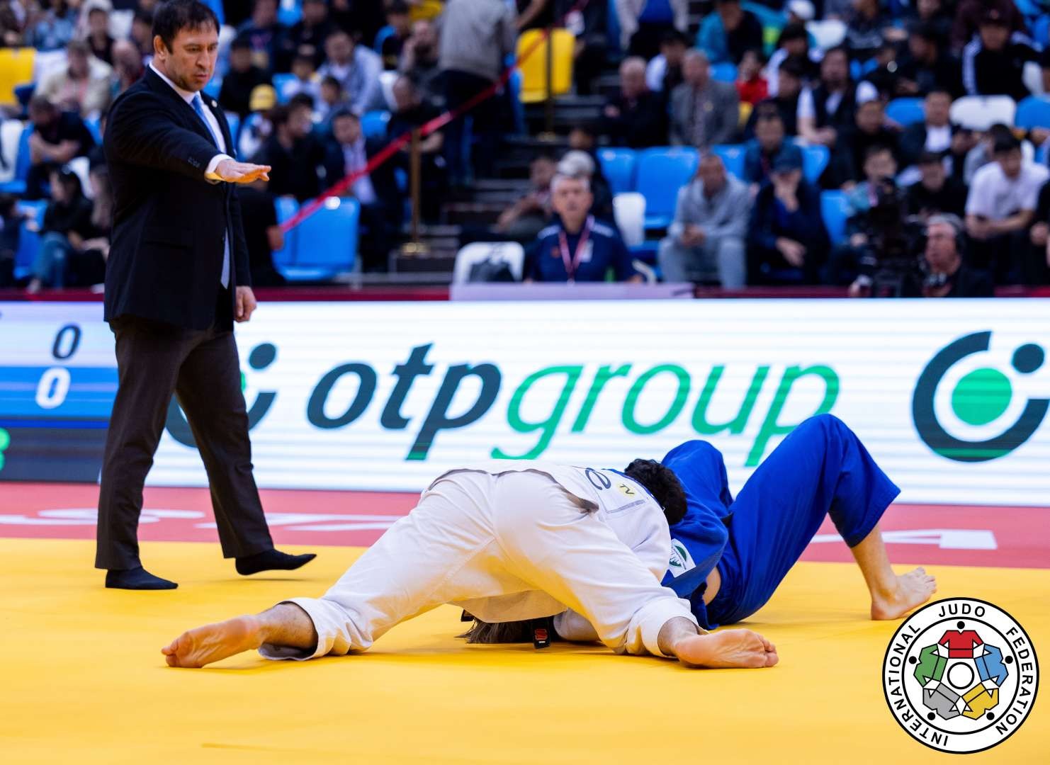 Guilherme Schimidt conquista prata no Grand Slam do Cazaquistão de judô