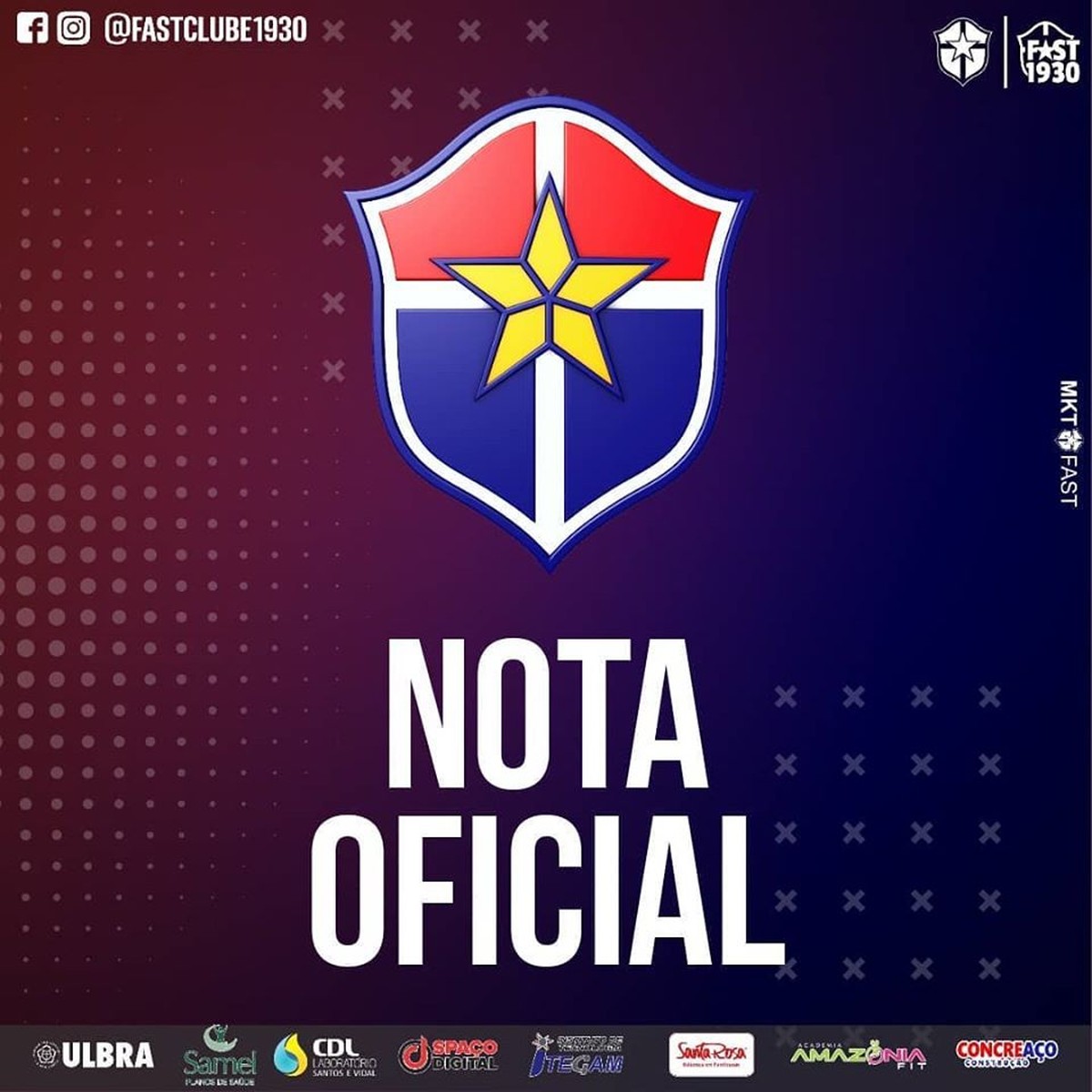 Fast nega volta do estadual e diz que cancelamento anula chance de ...