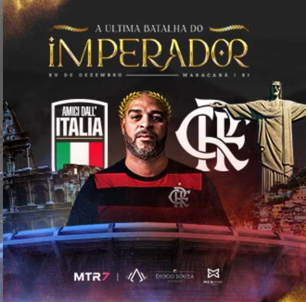 Ronaldo Fenômeno Confirmado em Despedida de Adriano: Flamengo x Inter de Milão