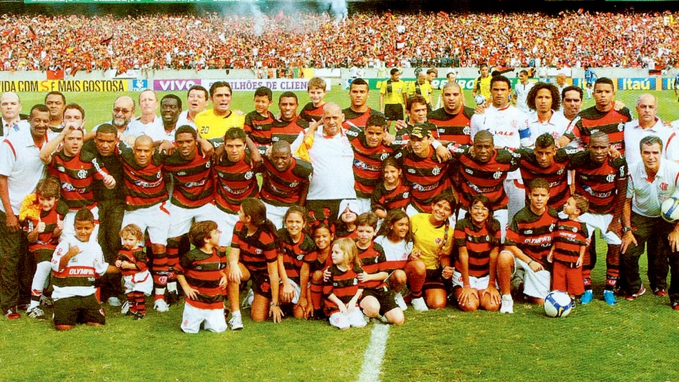 Flamengo em 2009  Foto: Flamengo