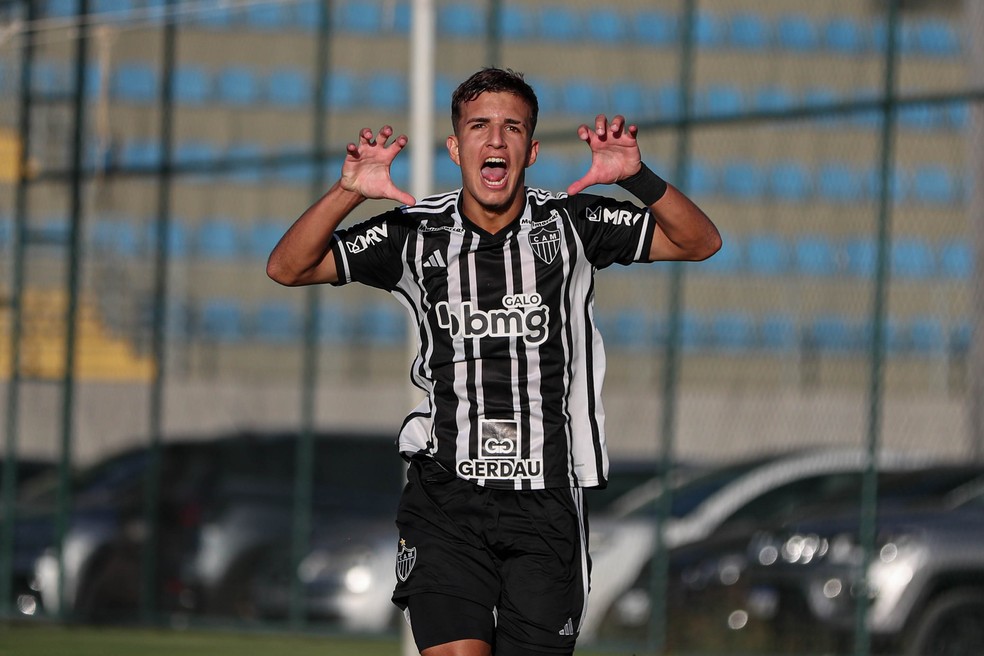 Mateus Iseppe; Atlético-MG — Foto: Bruno Sousa / Atlético-MG