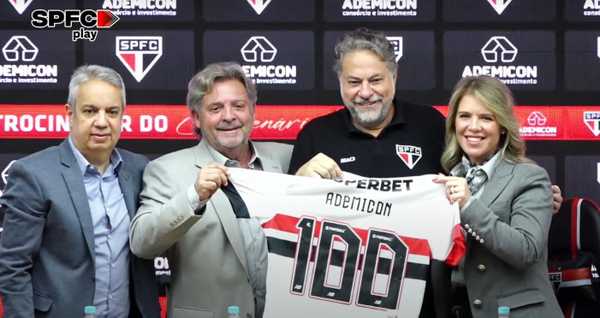 São Paulo confirma extensão de contrato com patrocinador até 2030
