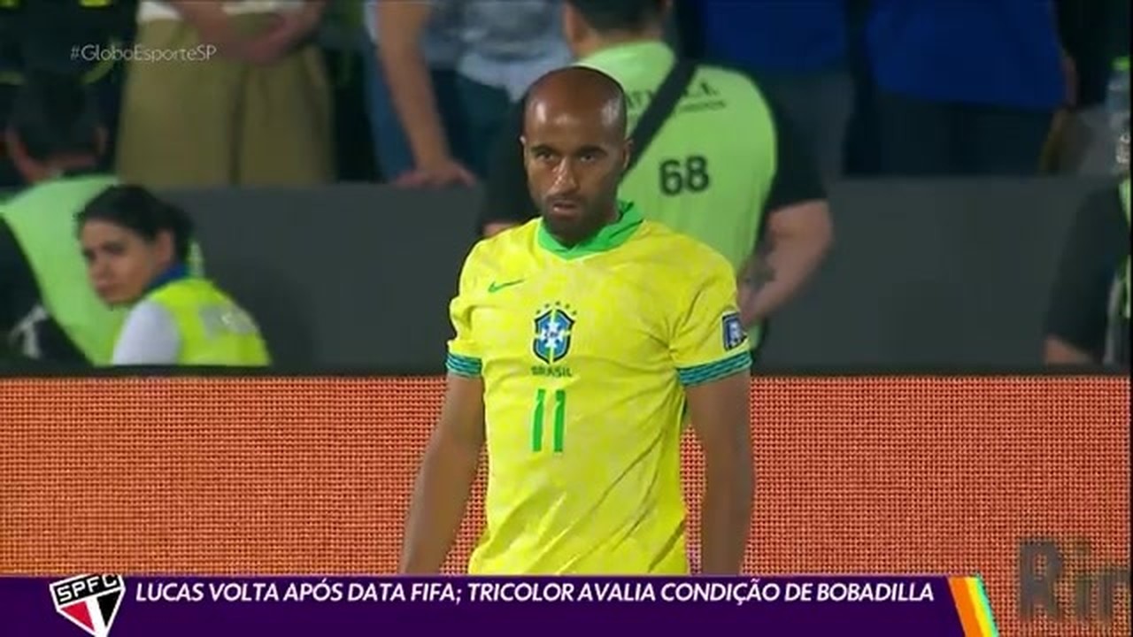 Lucas volta após Data Fifa, e Tricolor avalia condiçãocasino online 888 freeBobadilla