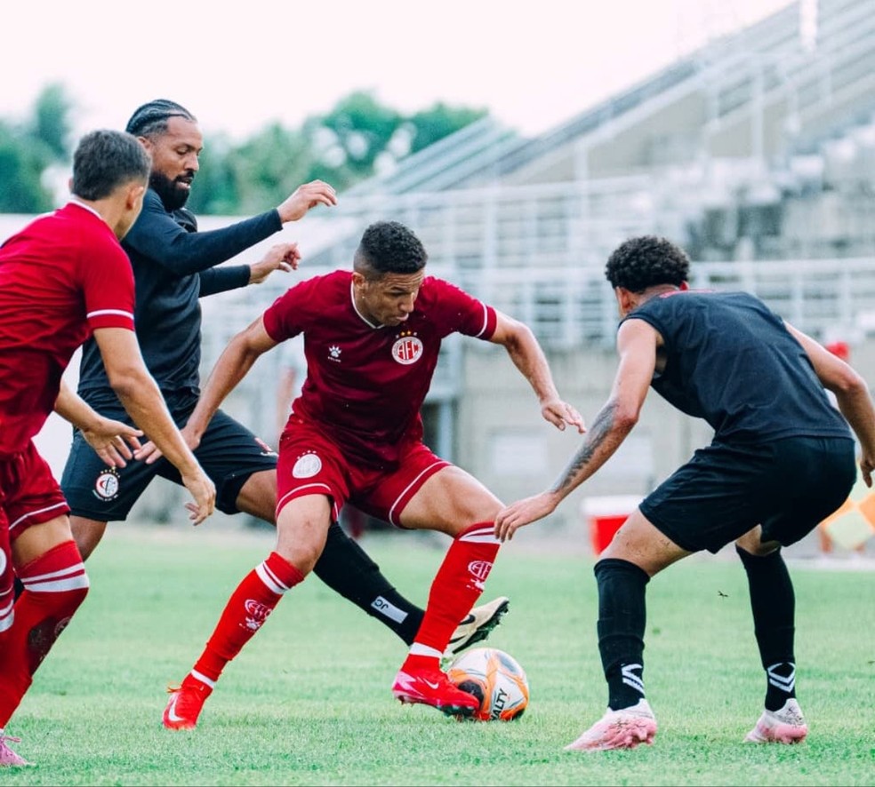 América-RN x Campinense, amistoso pré-temporada 2026 — Foto: Edmario Oliveira / América FC
