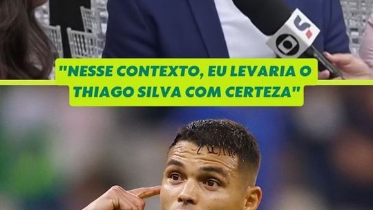 Edinho critica renova&ccedil;&atilde;o da zaga da Sele&ccedil;&atilde;o e ressalta que levaria Thiago Silva para Copa - Programa: T&aacute; na &Aacute;rea 