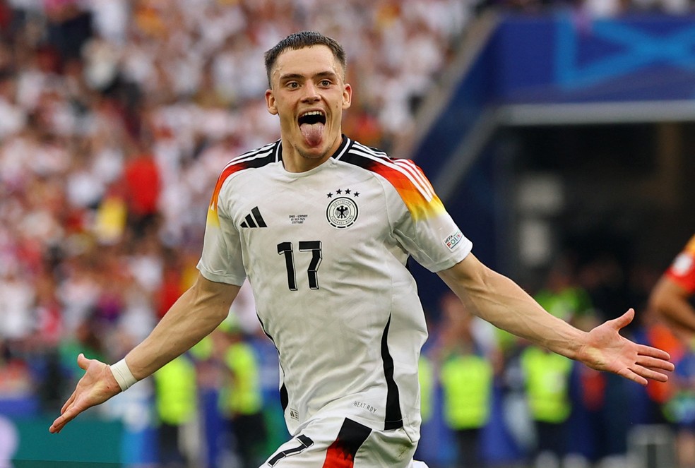 Wirz é considerado um dos maiores talentos da seleção da Alemanha hoje — Foto: Kai Pfaffenbach/Reuters