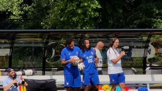 Semifinalista, França começa a treinar com bola da final da Copa do Mundo
