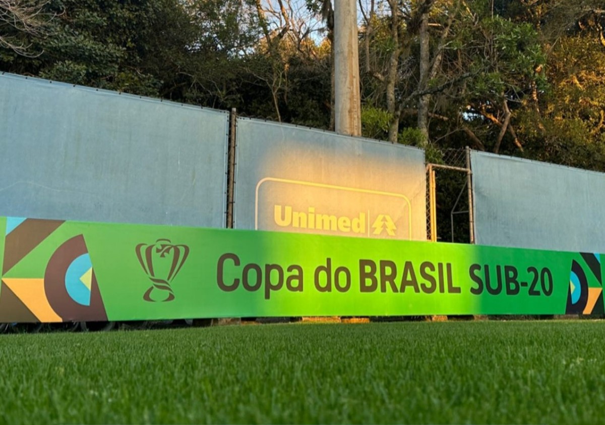 Grêmio goleia o Remo no jogo de ida das quartas de final da Copa do Brasil Sub-20