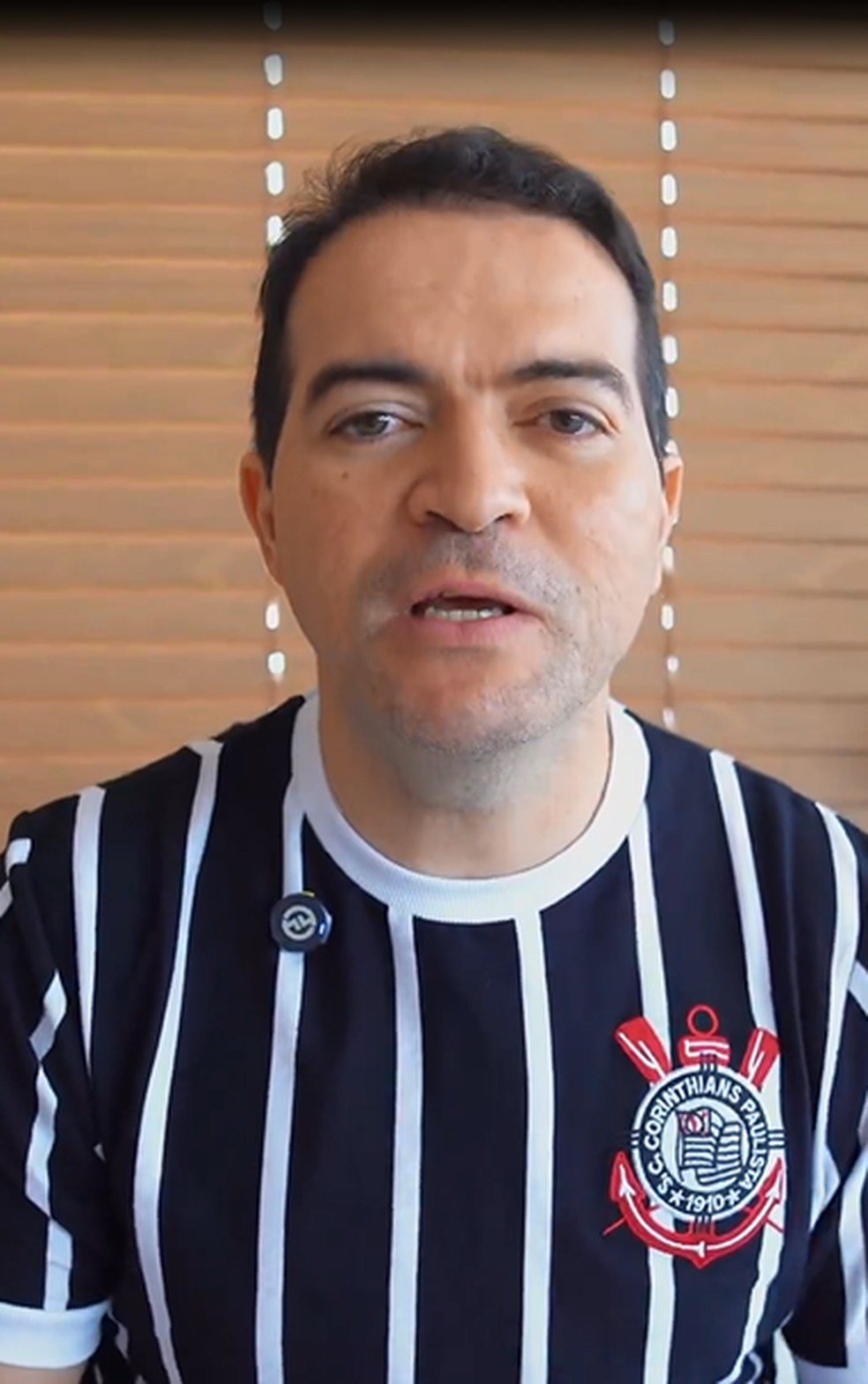 Marcelo Paz, novo executivo de futebol do Corinthians — Foto: Reprodução