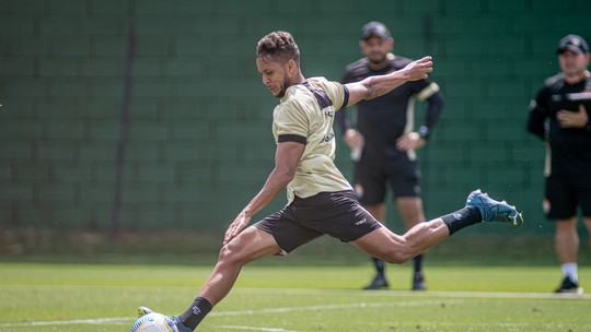 Gabriel Santiago cumpre última etapaqual o melhor jogo para ganhar dinheiro no pixbettransiçãoqual o melhor jogo para ganhar dinheiro no pixbettreino do Vitória para enfrentar o Bragantino