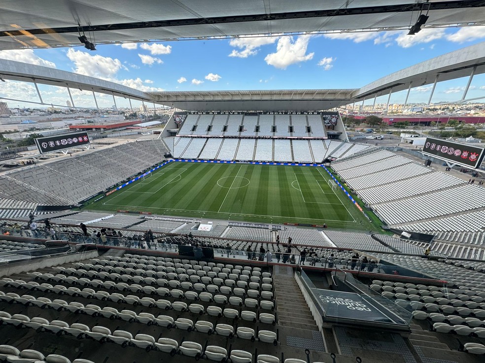 Neo Química Arena recebe Corinthians x Flamengo, pelo Brasileirão — Foto: Emilio Botta