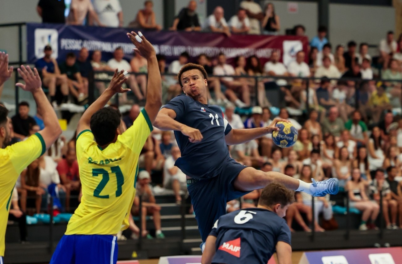 Mundial Universitário de Handebol 2026: Brasil perde para a França e fica com medalha de prata