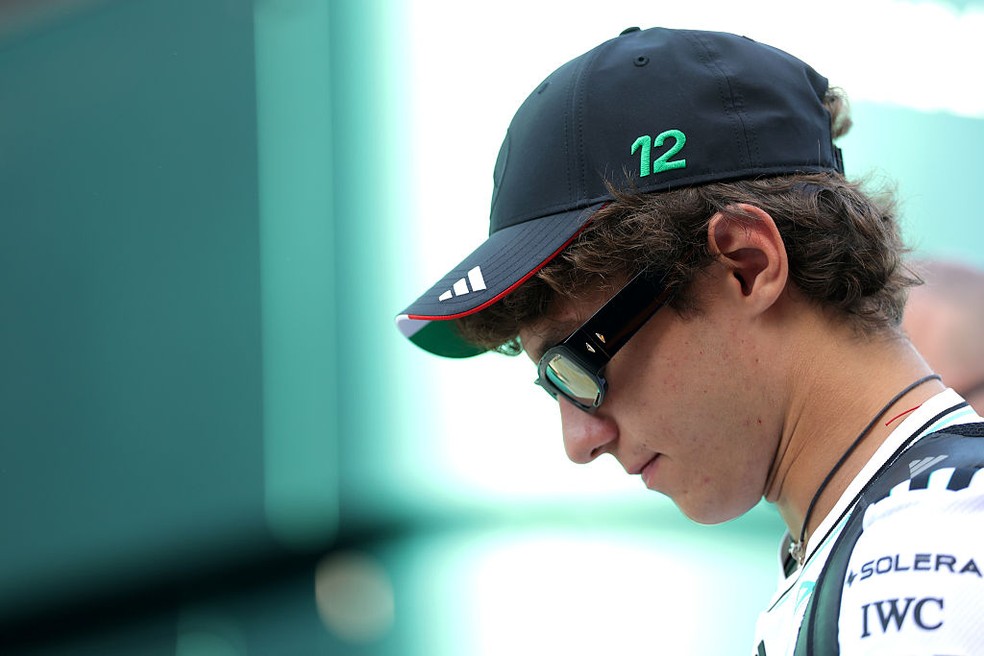 Kimi Antonelli foi o nono colocado no GP da Itália — Foto: Bryn Lennon - Formula 1/Formula 1 via Getty Images