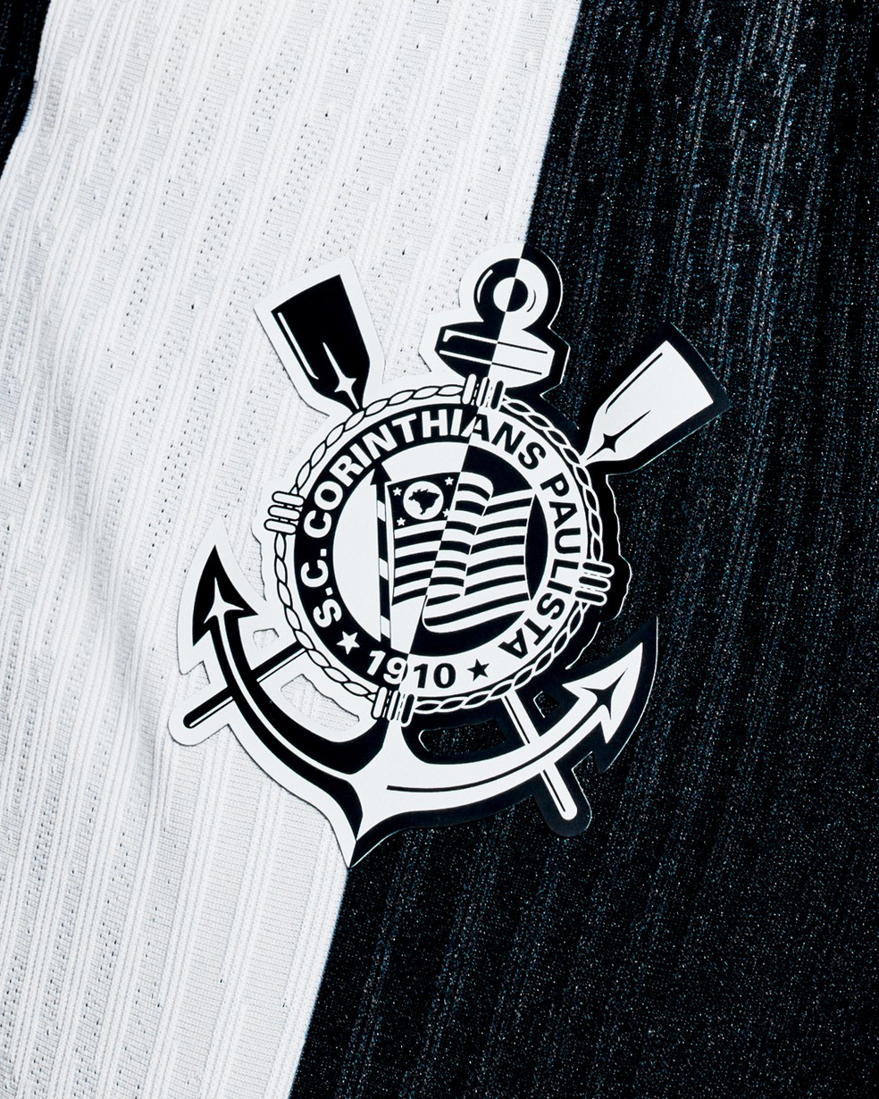 Terceira camisa do Corinthians 2024 — Foto: Divulgação/Nike