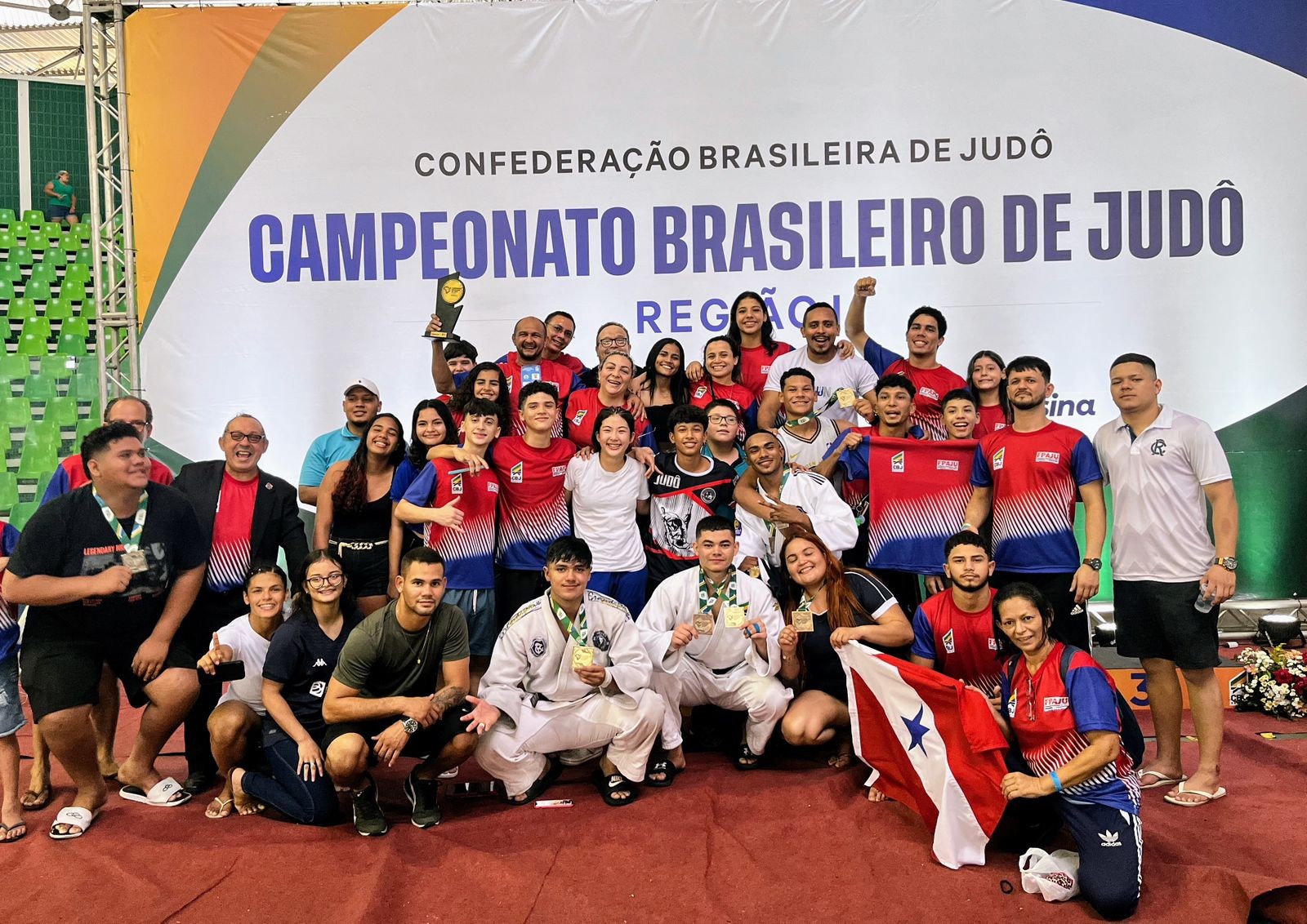 Paraenses conquistam 60 medalhas no  Brasileiro de Judô e ficam com vice-campeonato