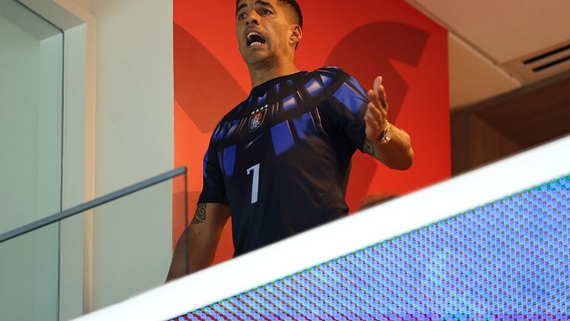 Luis Suárez acompanha Uruguai x Cabo Verde