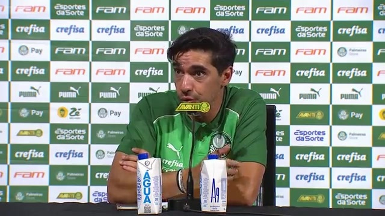 Veja a entrevista coletivapalpites copa do mundo 26 11Abel Ferreira após Vasco 0 x 1 Palmeiras