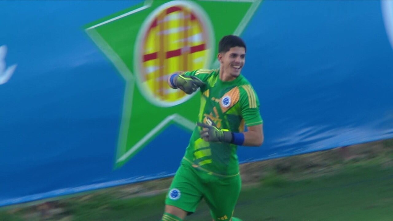 Conheça goleiro do Sub-20 do Cruzeiro que defendeu dois pênaltis