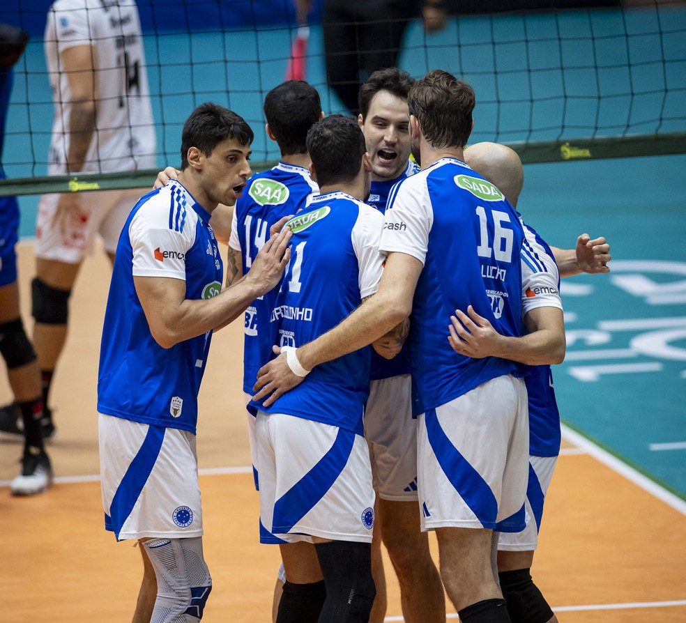 Cruzeiro vence Guarulhos e busca mais um título da Copa Brasil — Foto: Agência i7/Sada Cruzeiro