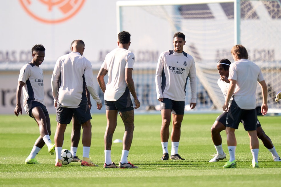 Após derrota na última rodada da Champions, Real Madrid quer voltar a vencer na competição — Foto: GettyImages
