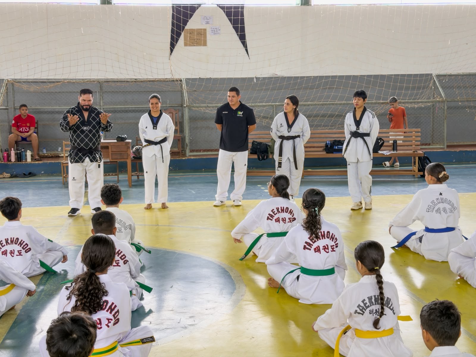 Com apoio da Feteac, projeto amplia acesso ao taekwondo em academia no interior do Acre