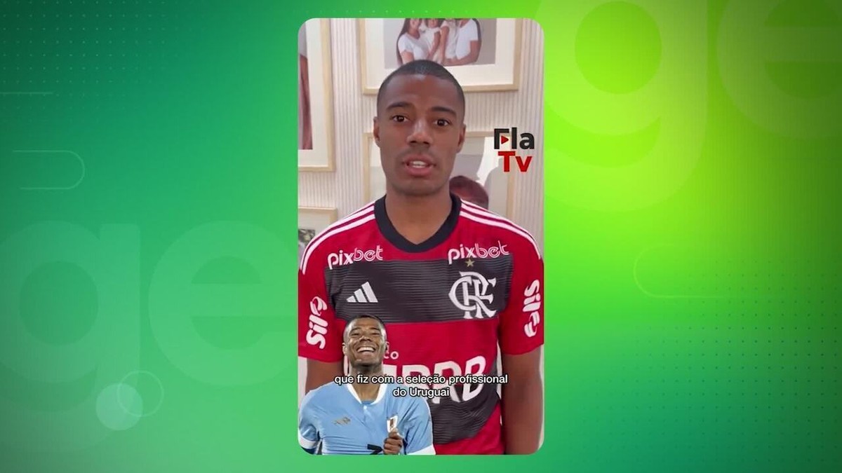 Vídeo: reforço para 2024, De La Cruz aparece com camisa do Flamengo