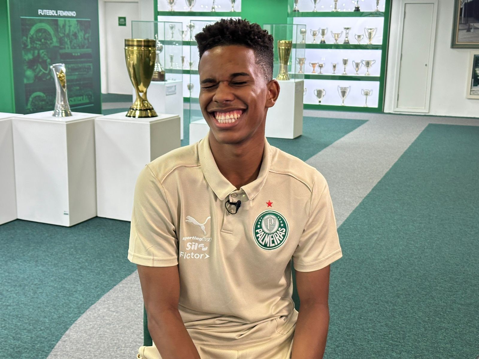 Estêvão evita pensar em adeus do Palmeiras e revela antes de ir ao Chelsea: 