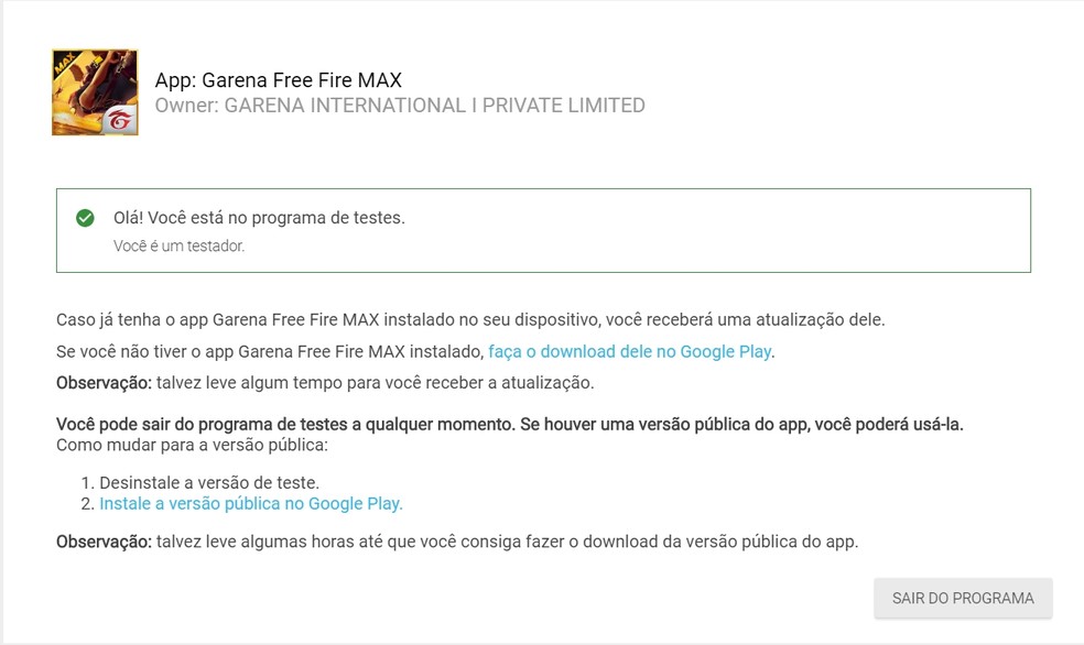 Beta de Free Fire Max começou; veja detalhes e requisitos, free fire