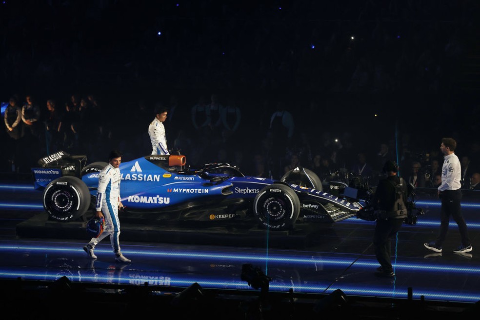 Carro da Williams na Fórmula 1 2025 — Foto: Mark Thompson - Formula 1/Formula 1 via Getty Images