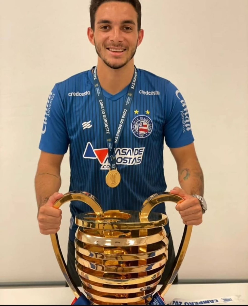 Dodô foi campeão na passagem pelo Bahia — Foto: Arquivo Pessoal