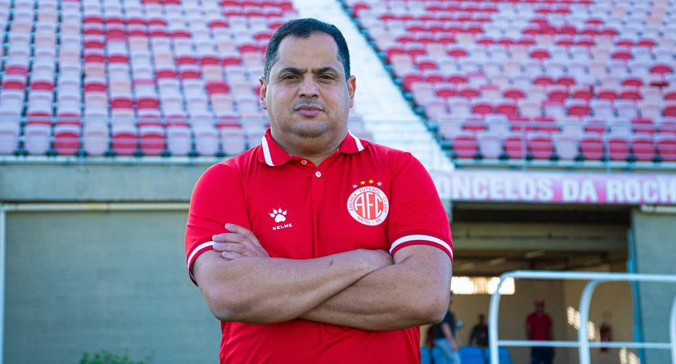 Leston Júnior, do América-RN, é estreante no Campeonato Potiguar — Foto: Edmário Oliveira/América FC