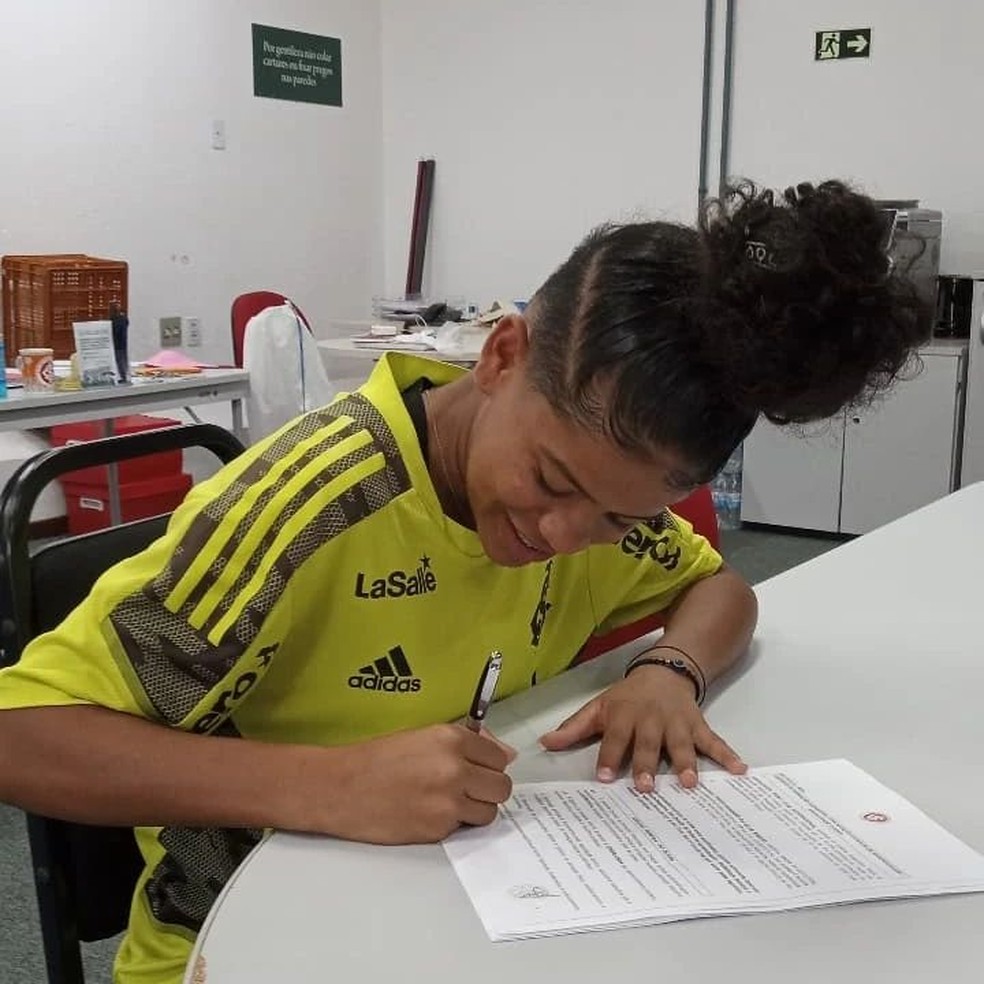 Yngrid Piauí, atacante do Internacional e da Seleção — Foto: Divulgação/Instagram