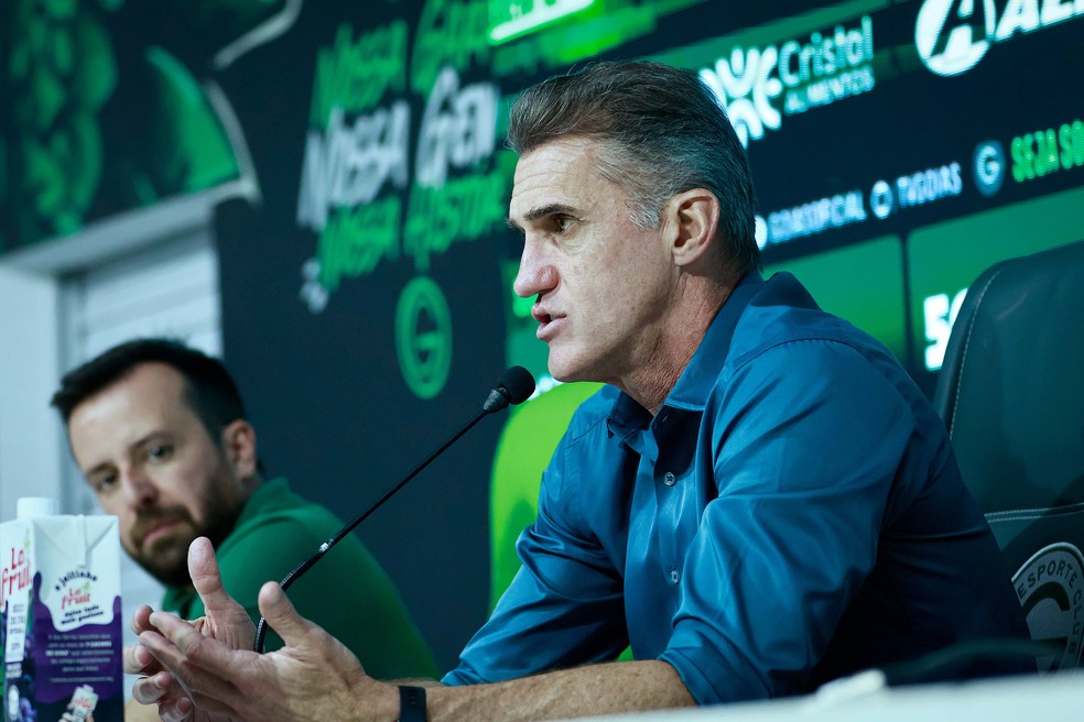 Vagner Mancini culpou cansaço pela derrota para o CRB — Foto: Rosiron Rodrigues/GEC