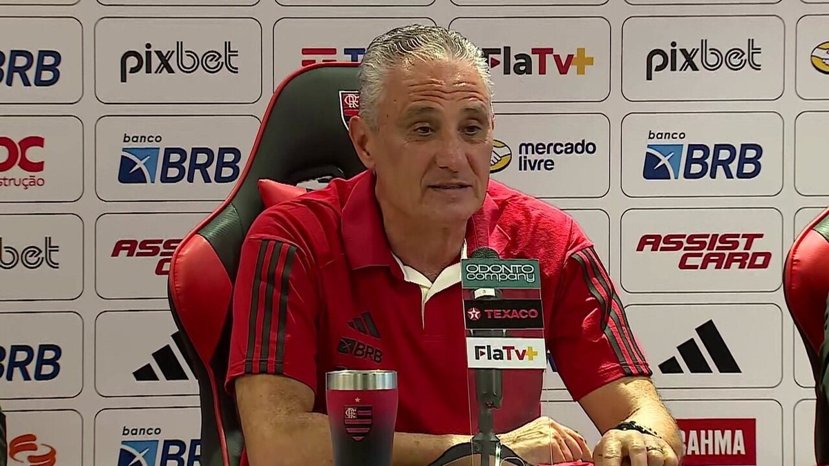 AO VIVO! Confira a entrevista coletiva de Tite após derrota do Flamengo no  Brasileirão