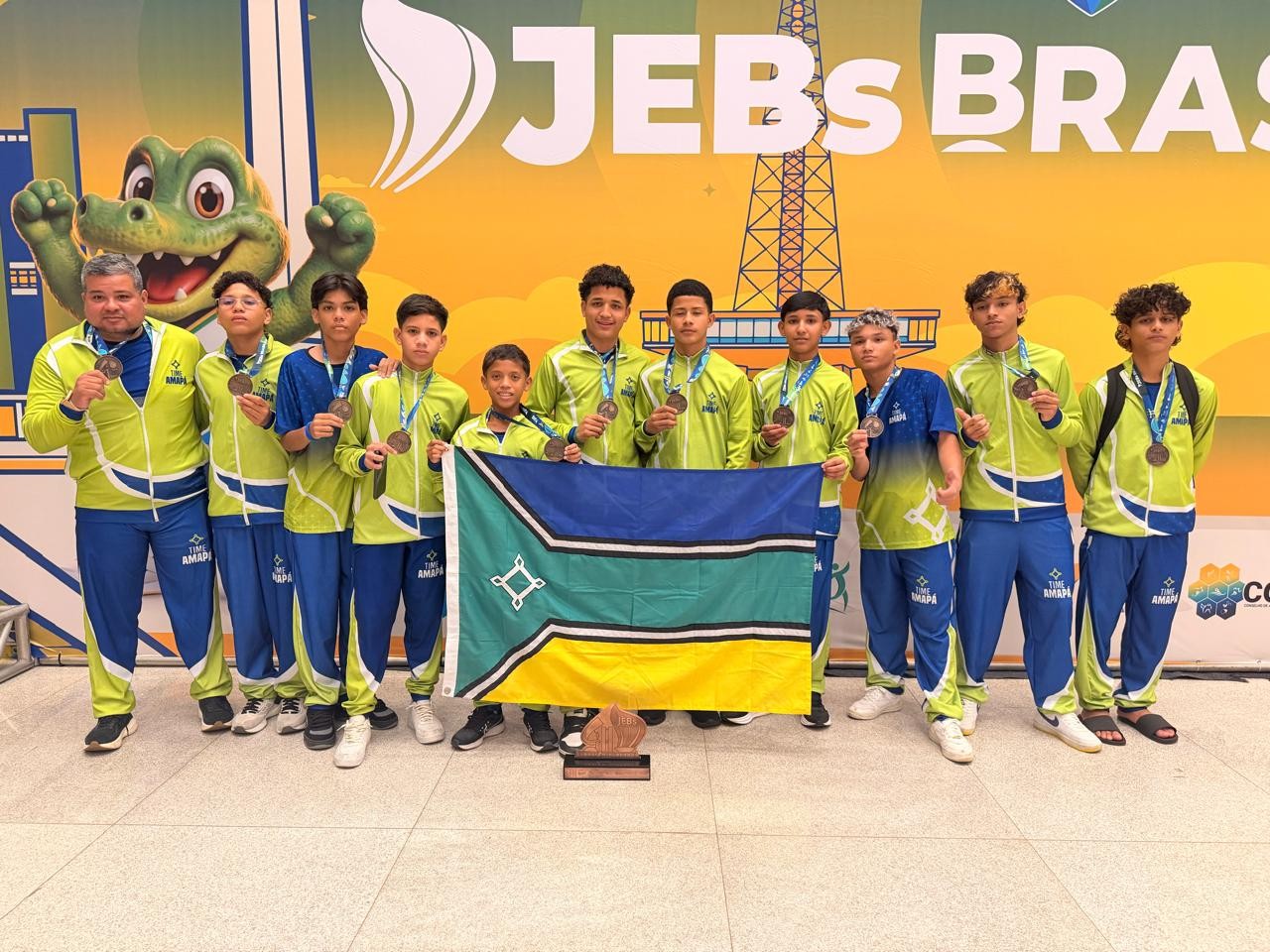 Amapá chega a sete medalhas nos Jogos Escolares Brasileiros