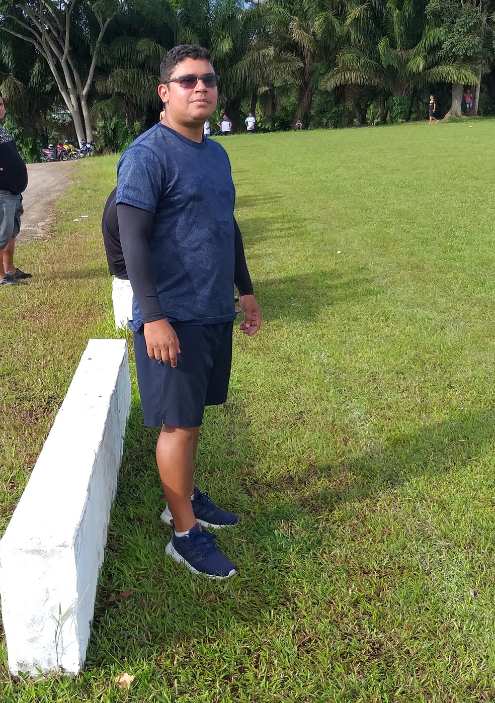 Wemerson Campos, técnico do São Francisco Feminino — Foto: Duaine Rodrigues