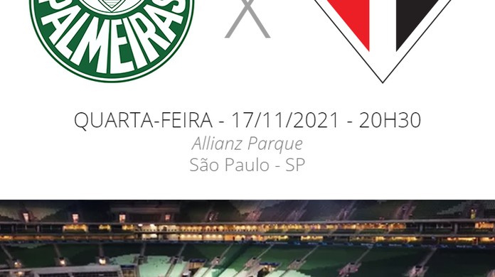 Palmeiras x São Paulo: Veja onde assistir, escalações e arbitragem
